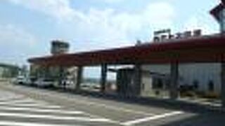 大館能代空港、別名は北秋田空港です。