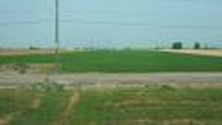 石狩平野を駆け抜けます