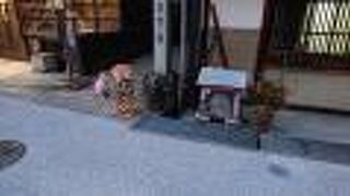 足助にある小路らしい小路