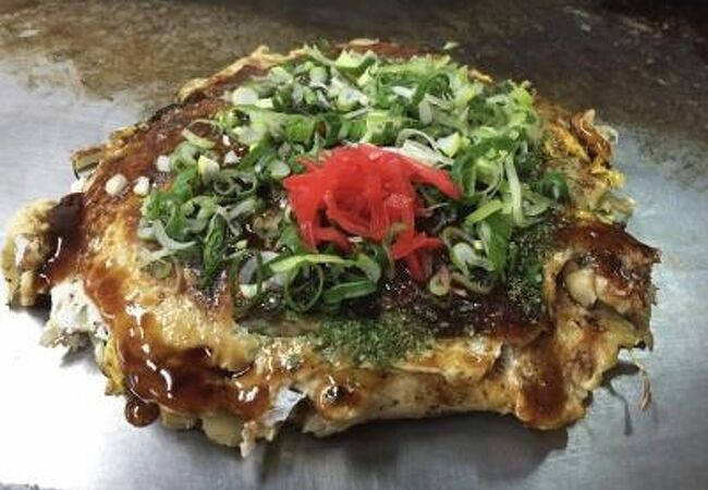 新鮮な牡蠣を使ったお好み焼き「かきおこ 」