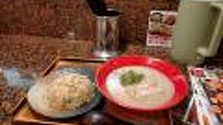 とんこつラーメンを頂きました。