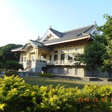 友愛街沿いにある元台南武徳殿