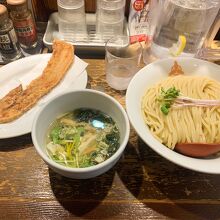 鯛だし塩つけ麺、豚から