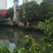 もう一か所の閘門