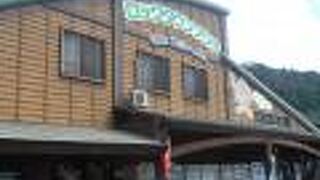 自然に囲まれた山中の道の駅