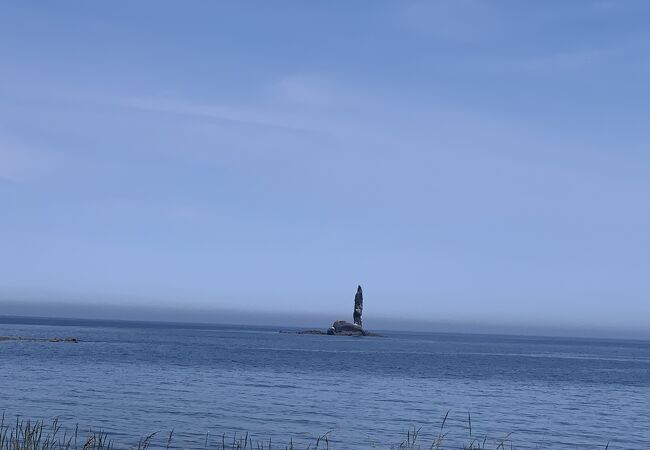 くっきりと見えました