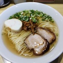塩ラーメン旨い！
