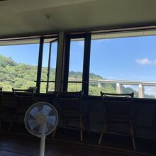 えびす屋の休憩室からの景色も橋がメインになっていた