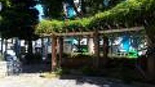 ヨーロッパ風の感じの場所がいくつかある