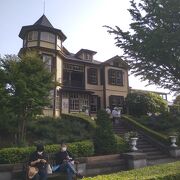 イタリア山公園のかわいい邸宅