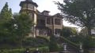 イタリア山公園のかわいい邸宅