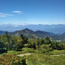 横手山からの眺望