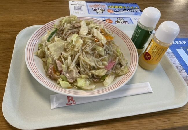 野菜たっぷり皿うどん！