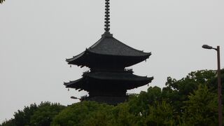 日本一の高さを誇る木造塔の五重塔