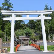 松江市の宍道湖の南側の山間にある熊野大社は出雲の国の一宮