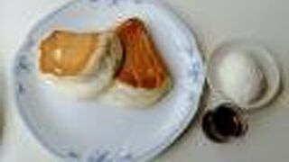 喫茶室でランチ