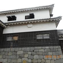 昭和43年に復元された櫓
