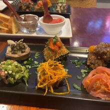 前菜たち・・・