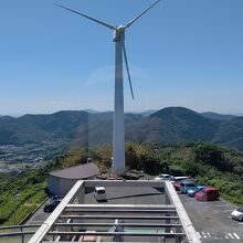 蔵王山展望台風力発電設備