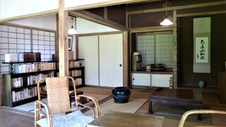 書斎では川端康成から直筆が <堀辰雄文学記念館>