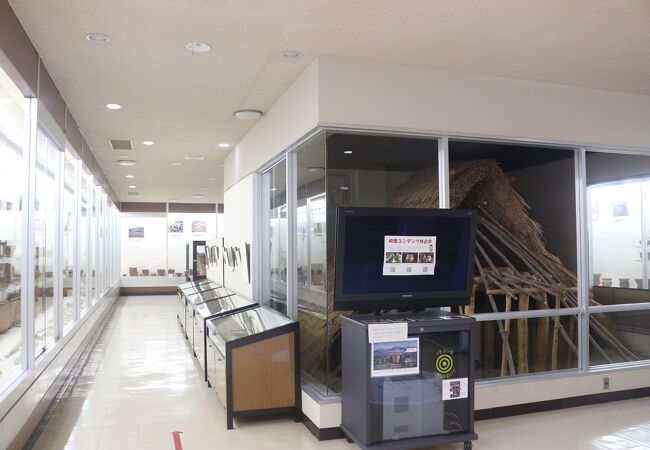 意外に展示された縄文土器の多い博物館でした