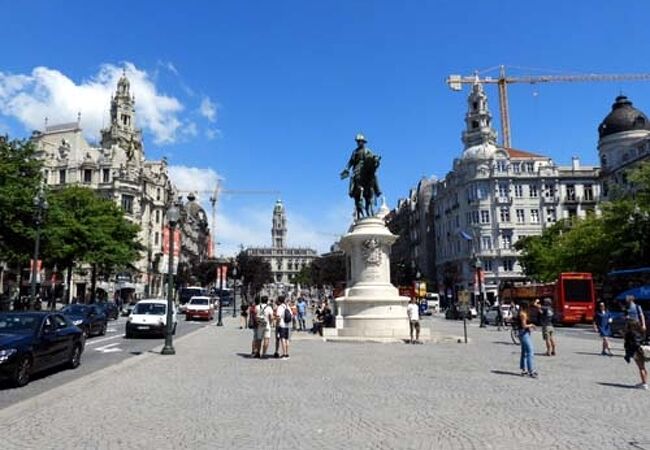 ブラジル皇帝・ペドロ１世の像