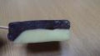 くず餅アイス（チョコバナナ味）を購入