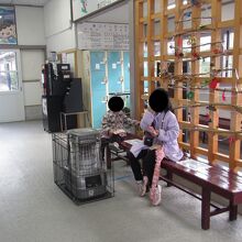 待合室のストーブ