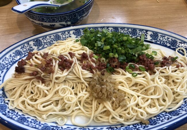 麺が特徴的でとっても美味しいです