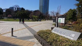 広大な面積の東京都立公園