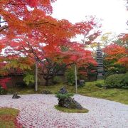 息を&#21534;むほど美しい石庭「雲外天地の庭」と紅葉