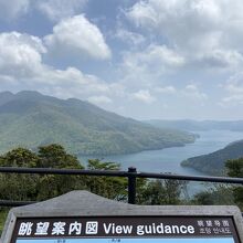 箱根芦ノ湖展望公園 から見た芦ノ湖