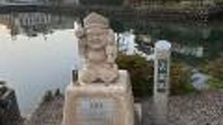 渡月橋　大黒天像♪