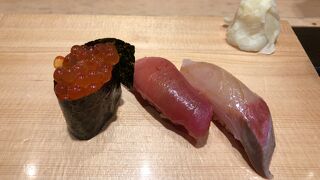 1人でも気軽にお寿司を食べられます