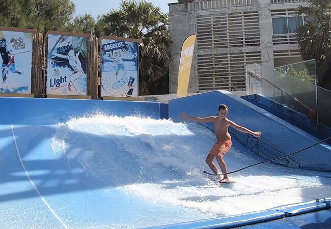 グループで、フローボーディングを