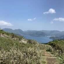 展望台から見た芦ノ湖