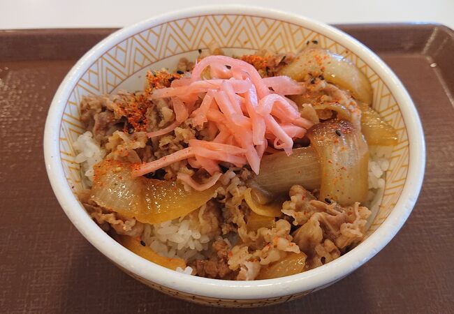 すき家 (関西国際空港店)に行ってきました。