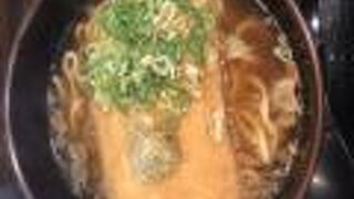 きつね黄そば大盛り