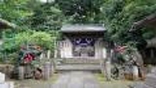 根津神社や乙女稲荷神社とは全く趣が違う神社です。