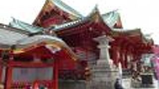 大伝馬町に由来しているという神社