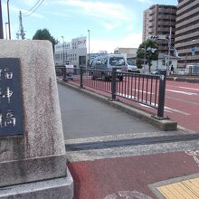 橋の様子です。