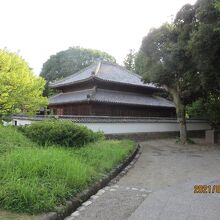 孔子廟　北庭園からの眺め