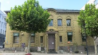 北のウォール街の一画