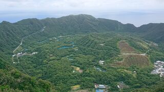 二重カルデラを見れる絶景スポット