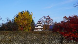 鶴ヶ城紅葉ライトアップ