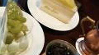 レトロな内装で落ち着きます