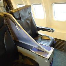 革張りのプレミアムシート