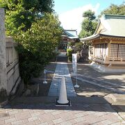 近江の国の白鬚神社から分霊したのです。