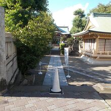 神社の様子です。