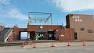 展望テラスが気持ち良い。